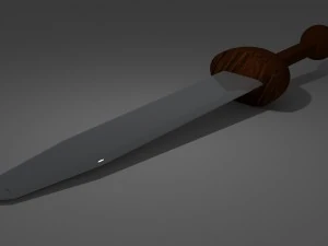 pedang Romawi Model 3D