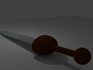 roman sword 3D Model