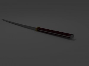 katana 3D Modell
