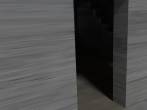 concrete building 3D 모델