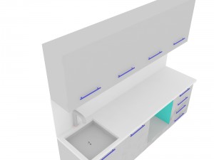 kitchen 3D 모델