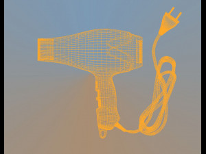 dryer hair 3d 3D-Modell
