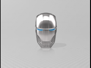 Iron Man 2 Helmet Modello di stampa 3D
