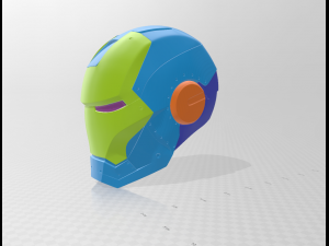 Iron Man 2 Helmet Modello di stampa 3D