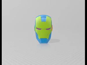 Casco de Iron Man 2 Modelo de impresión 3D