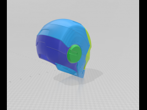 Iron Man 2 Helmet Modello di stampa 3D