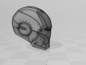 Iron Man 2 Helmet Modello di stampa 3D