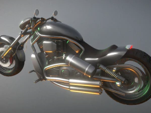 moto Modelo 3D