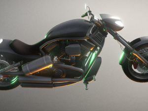 motorbike 3D 模型
