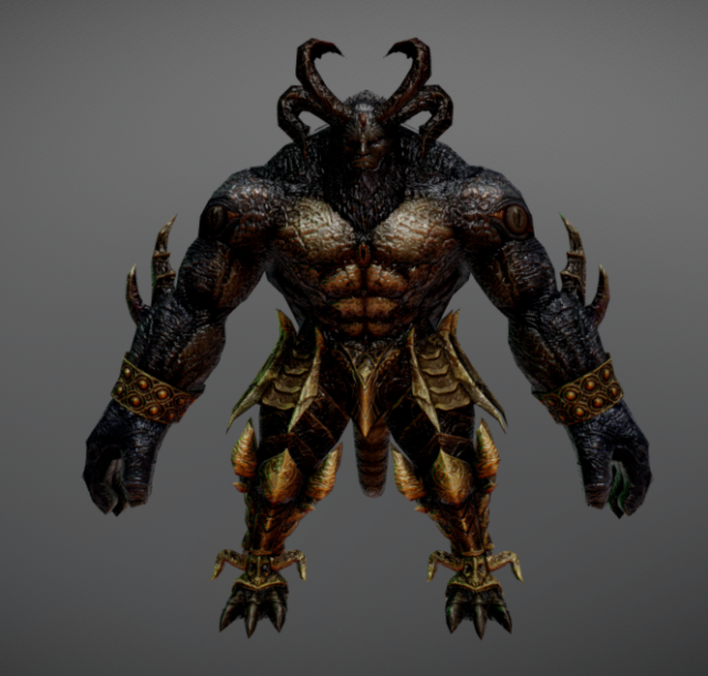 behemoth 3D-Modell .c4d .max .obj .3ds .fbx .stl .blend 