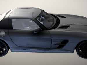 mercedes benz sls 3Dモデル