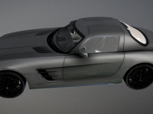 mercedes benz sls 3D Модель
