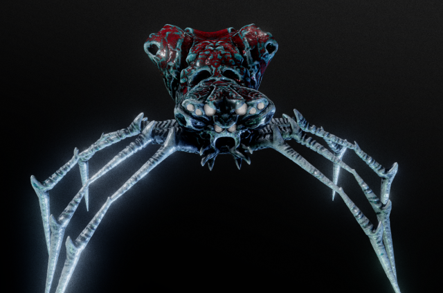 spider var3 3D मॉडल .c4d .max .obj .3ds .fbx .stl .blend 