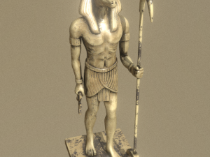 anubis 3D 모델