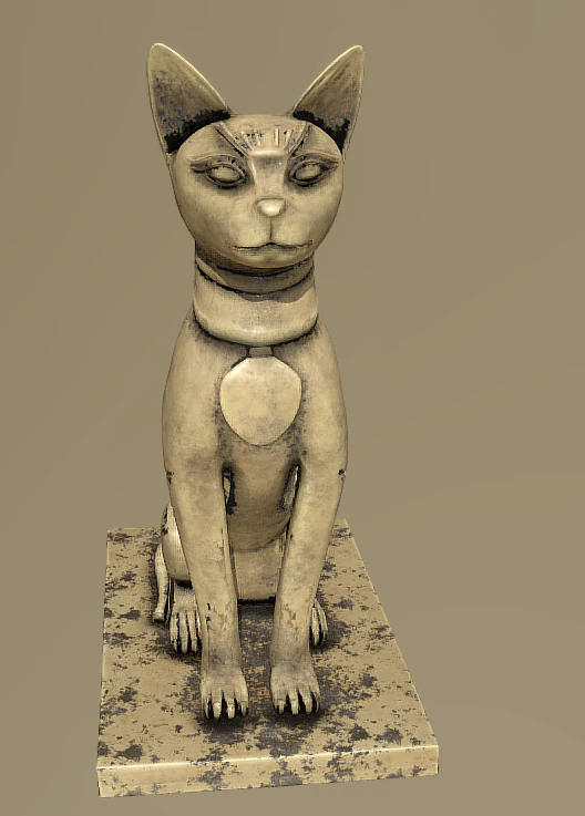 bast 3D Model .c4d .max .obj .3ds .fbx .stl .blend 