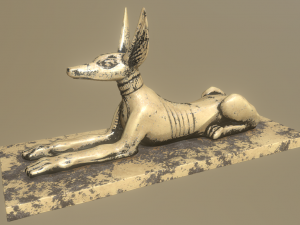 jackal 3D मॉडल