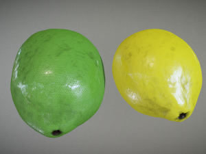 lemon and lime 3D Model