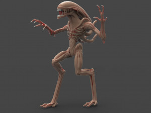 alien 3Dモデル