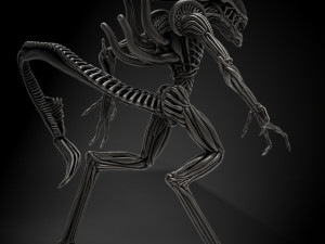 alien 3Dモデル