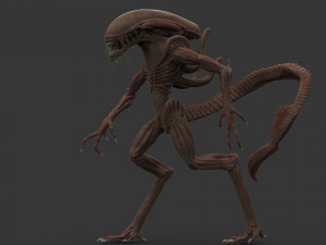 alien 3Dモデル