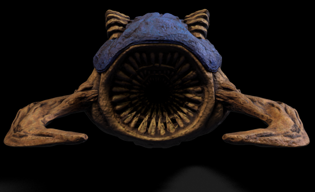 underground larvae Model 3D .c4d .max .obj .3ds .fbx .stl .blend 