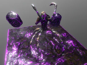 laba-laba berkaki enam Model 3D