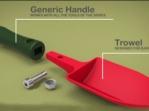 3d gardening tool 3D 모델