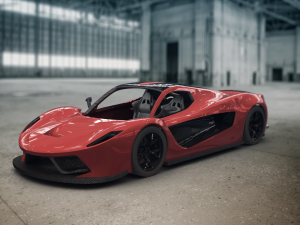 v8 supercar 3D-Druckmodell