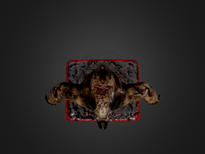 werewolf 3D 模型