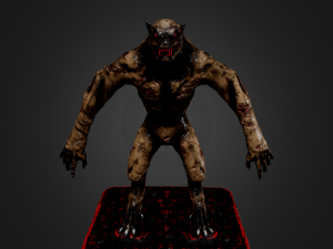 werewolf 3D मॉडल