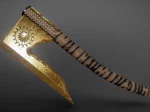 viking axe 3D-Modell