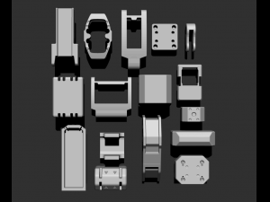 basic kit-bash vol1 3D Model