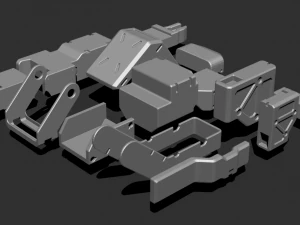 kit b&aacute;sico-bash vol2 Modelo 3D