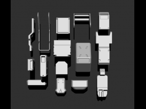 basic kit-bash vol2 Model 3D
