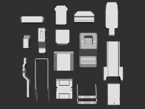 kit b&aacute;sico-bash vol2 Modelo 3D