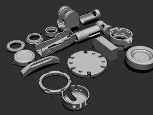 basic kit-bash vol3 3D Model