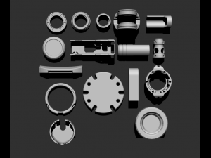 basic kit-bash vol3 3D Model
