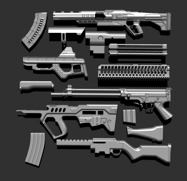 immpack Modèle 3D .c4d .max .obj .3ds .fbx .stl .blend 