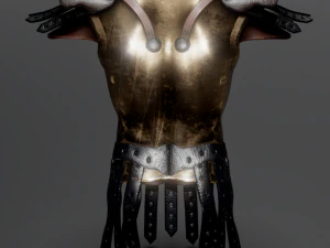 roman chestplate 3D Model