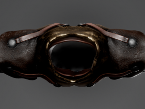 roman chestplate Modelo 3D