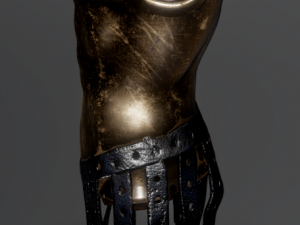 roman chestplate Modelo 3D