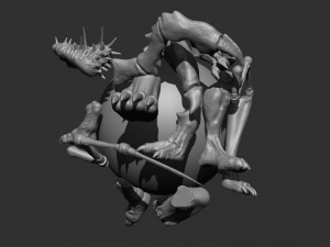 imm feet 3D 모델