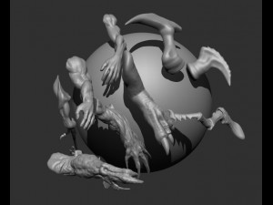 imm arms 3D 모델