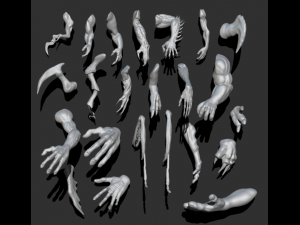 imm arms v2 Modelo 3D