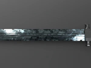 старый клинок 3D Модель