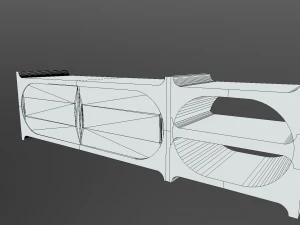 简易柜子 3D 模型