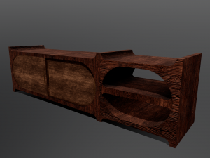 simple cabinet 3Dモデル