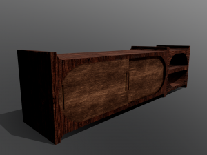simple cabinet 3D Model