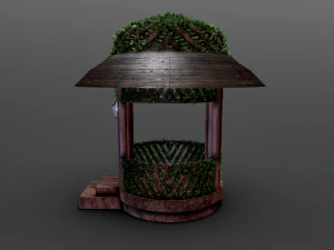covered gazebo 3D Model