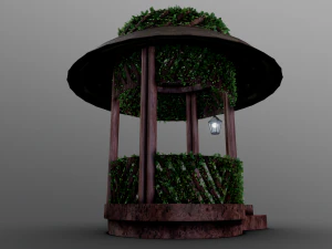 covered gazebo 3D Model